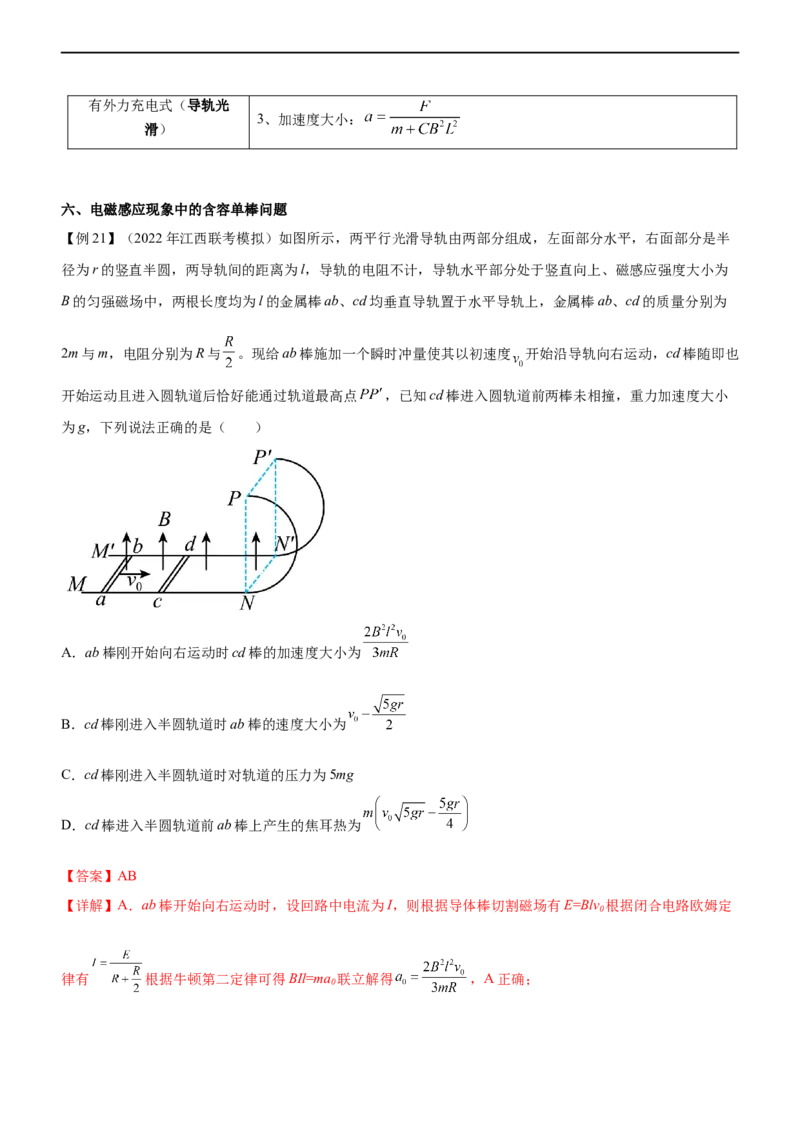 专题10电磁感应规律及综合应用（精讲）_4.2025物理总复习_赠品通用版（老高考）复习资料_二轮复习_2023年高考物理二轮复习讲练测（全国通用）
