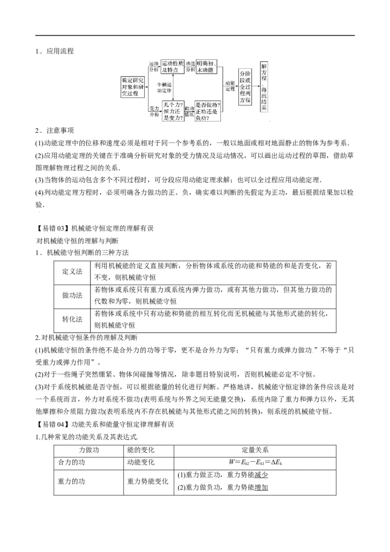 专题07：机械能守恒定律(原卷版）_4.2025物理总复习_赠品通用版（老高考）复习资料_二轮复习_2023年高考物理毕业班二轮热点题型归纳与变式演练（全国通用）