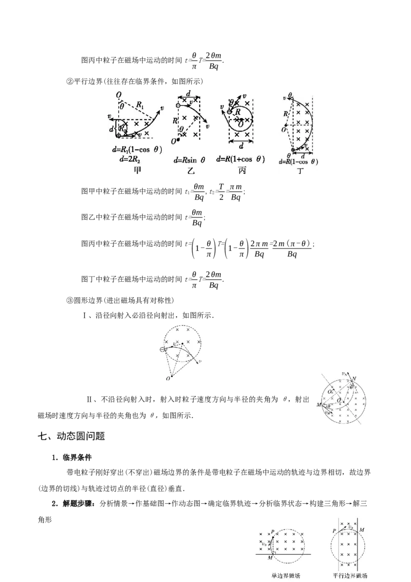 专题10磁场-口袋书2023年高考物理必背知识手册_36777926(1)_4.2025物理总复习_2023年新高复习资料_备战2023年高考物理抢分秘籍（新高考专用）