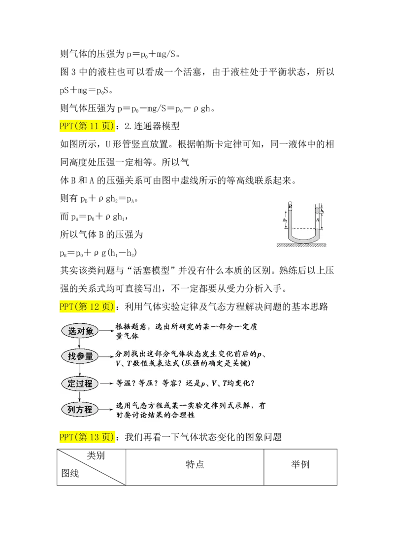 2.气体状态方程讲义（教师逐字稿）高清PDF版_4.2025物理总复习_2023年新高复习资料_专项复习_思维导图破解高中物理（导图+PPT课件+逐字稿）
