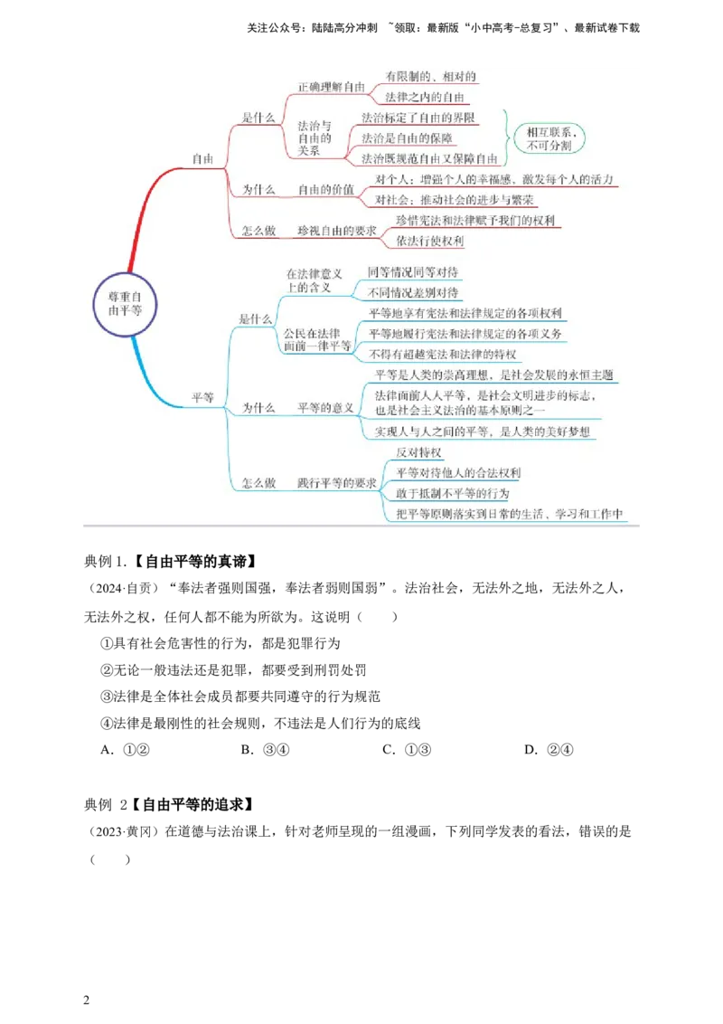 专题十六崇尚法治精神--2025年中考道法一轮复习学案（含解析）_02中考总复习（2026版更新中）_07-道法-中考总复习_2025中考复习资料_2025年道德与法治中考一轮复习学案