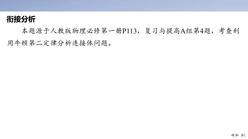 2025版高考物理二轮复习配套课件第二部分揭秘二高考命题的4大教材迁移情境教材情境2基于教材中&ldquo;例题和习题&rdquo;_4.2025物理总复习_2025年新高考资料_二轮复习