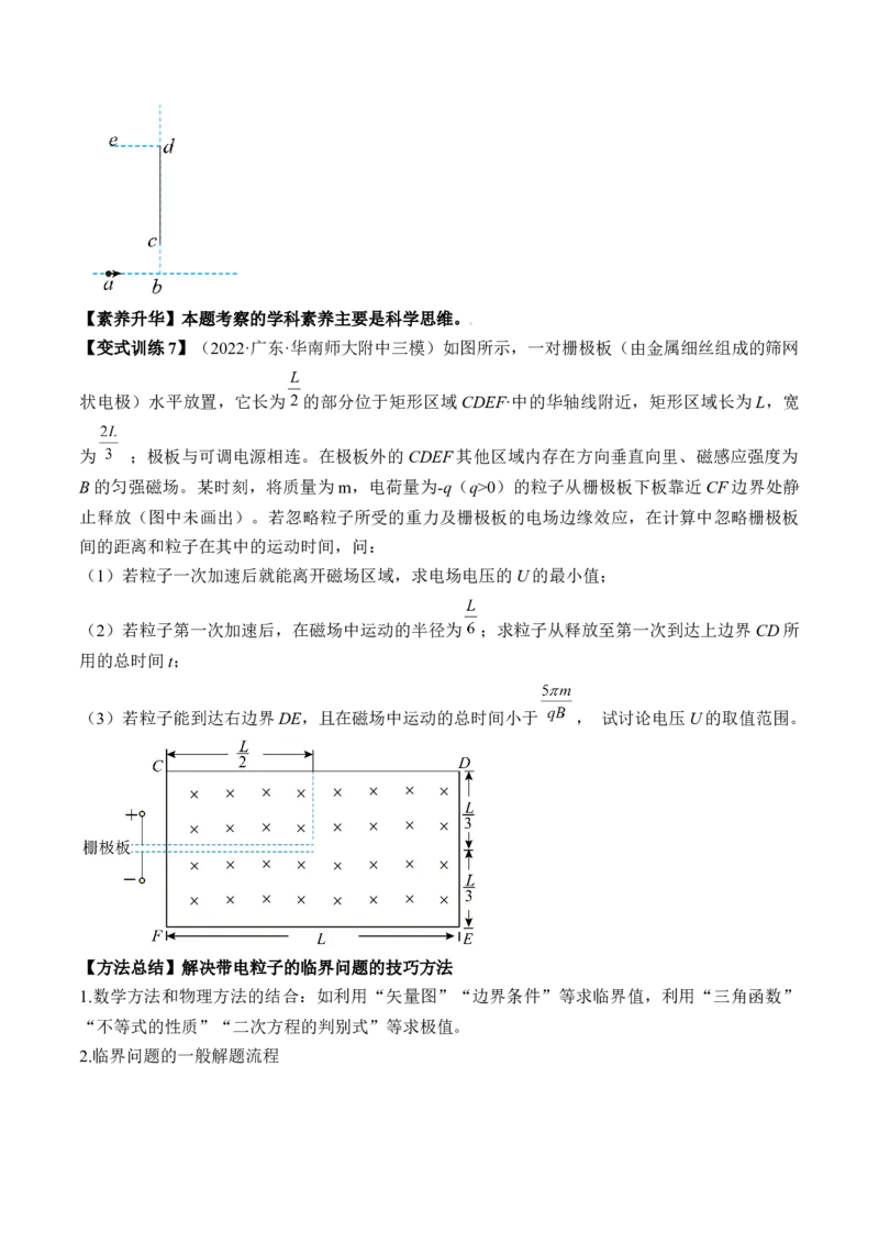 专题12.2　磁场对运动电荷的作用　带电粒子在有界匀强磁场中的运动讲&mdash;&mdash;2023年高考物理一轮复习讲练测（新教材新高考通用）（原卷版）_4.2025物理总复习_2023年新高复习资料