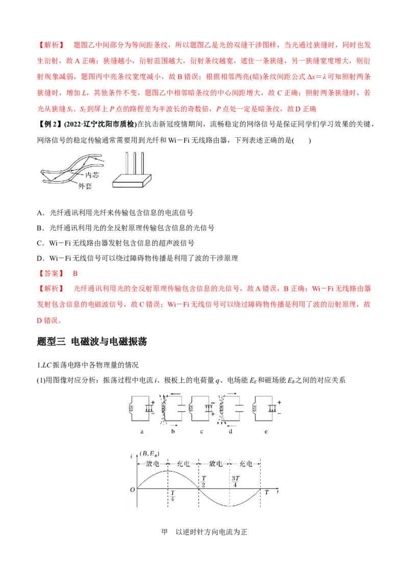 专题1.3几何光学与物理光学问题（解析版）_4.2025物理总复习_2023年新高复习资料_二轮复习_2023届高考物理二、三轮复习总攻略290387341