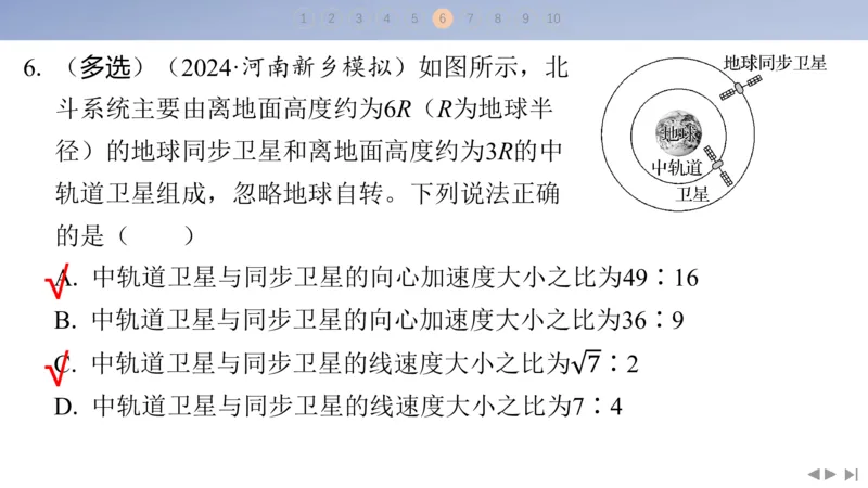2025版高考物理二轮复习配套课件第二部分揭秘一高考命题的8大热点情境情境2航天工程类情境_4.2025物理总复习_2025年新高考资料_二轮复习_2025高考物理二轮复习配套课件