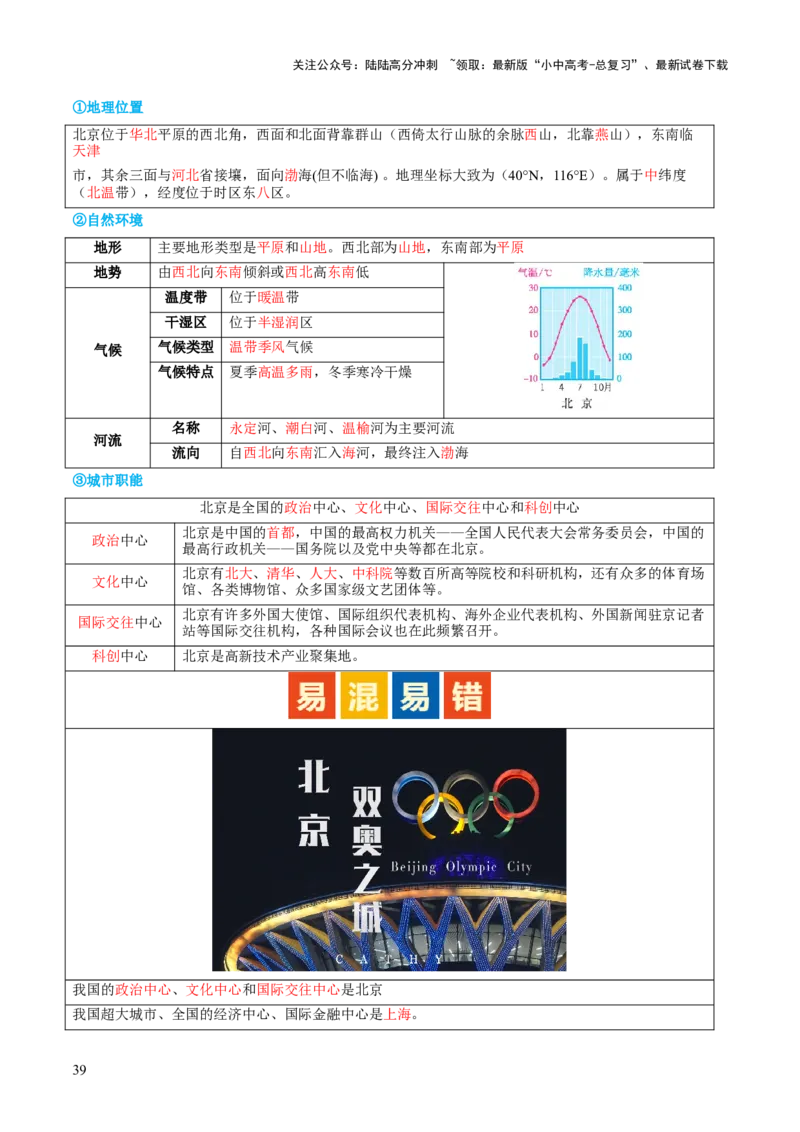 专题23北方地区（讲义）（解析版）_02中考总复习（2026版更新中）_09-地理-中考总复习_2024年中考复习资料_一轮复习_❤2024年中考地理一轮复习讲练测（全国通用）_配套讲义