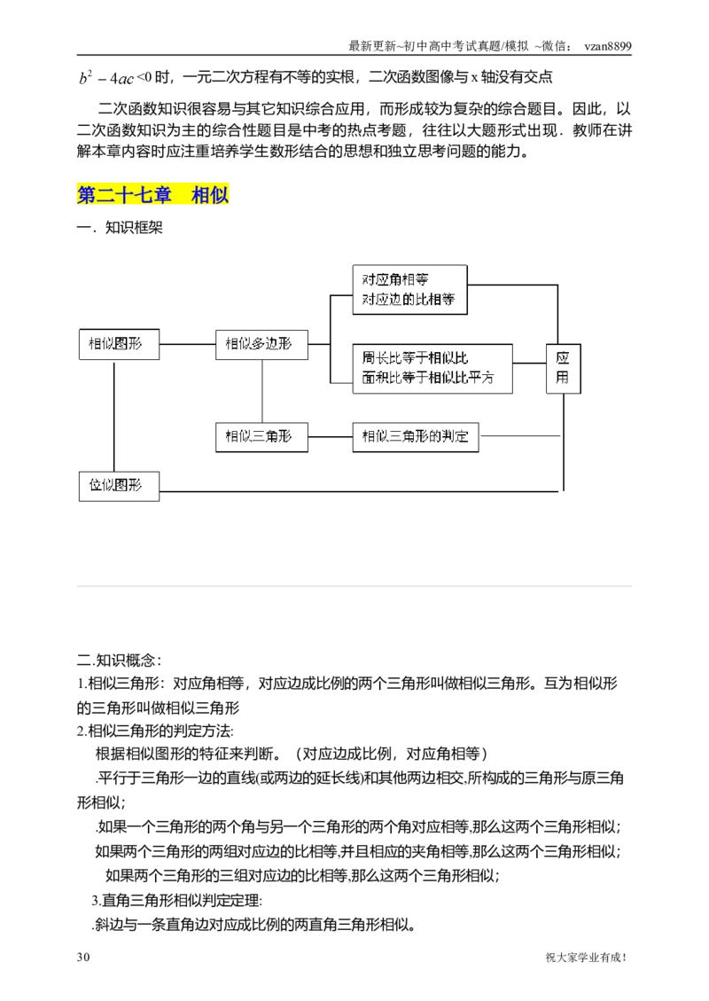 02初中数学知识点归纳汇总_江苏省中考_江苏省中考历年真题_南京中考历年真题_02南京中考数学（2008年-2024年）
