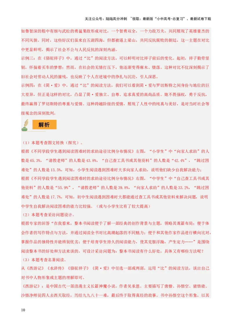 专题50&ldquo;语文与其他学科渗透&rdquo;之名著阅读（1份思维导图+突破5大易错点+考点解读+常见题型+考查要点+解题技巧）（解析版）_02中考总复习（2026版更新中）_01-语文-中考总复习