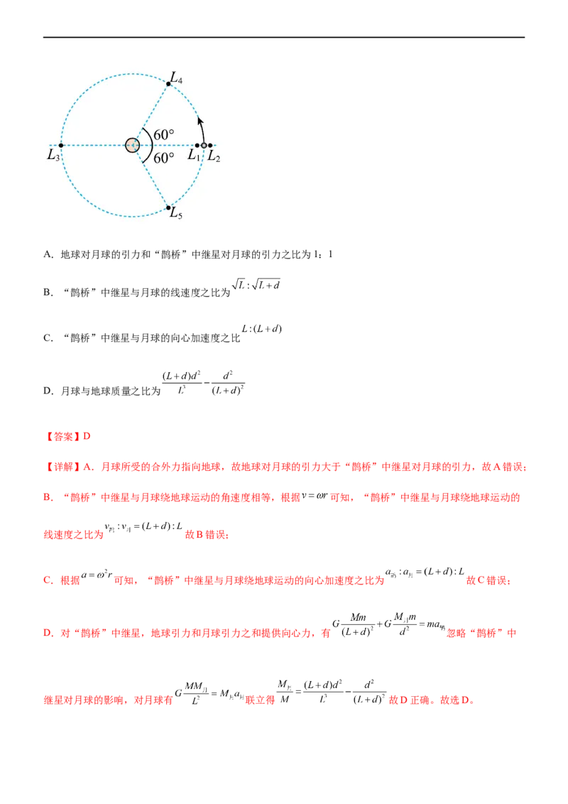 专题04万有引力定律与航天（精讲）_4.2025物理总复习_赠品通用版（老高考）复习资料_二轮复习_2023年高考物理二轮复习讲练测（全国通用）