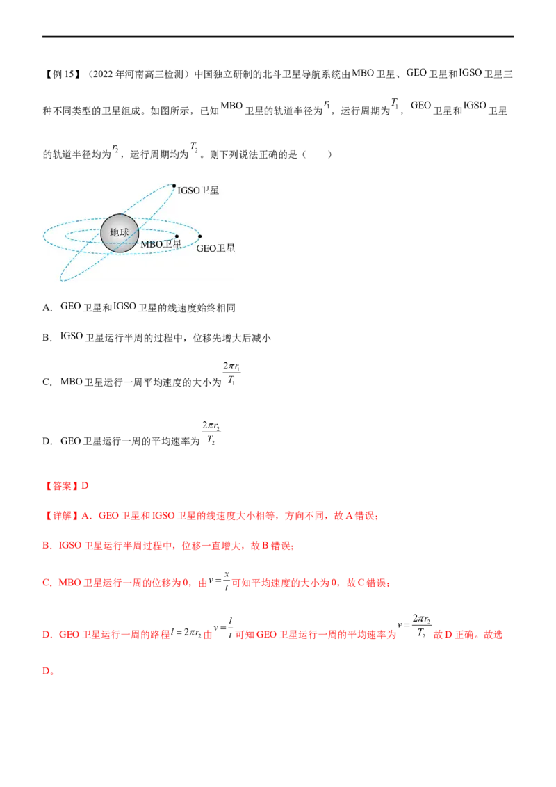 专题04万有引力定律与航天（精讲）_4.2025物理总复习_赠品通用版（老高考）复习资料_二轮复习_2023年高考物理二轮复习讲练测（全国通用）