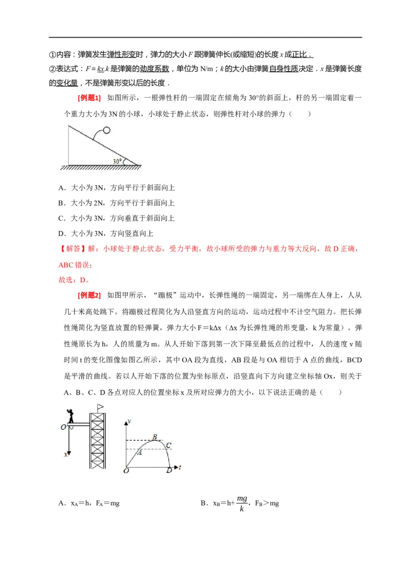 专题02相互作用（解析版）_4.2025物理总复习_赠品通用版（老高考）复习资料_专项复习_2023年高考冲刺物理热点知识讲练与题型归纳（全国通用）