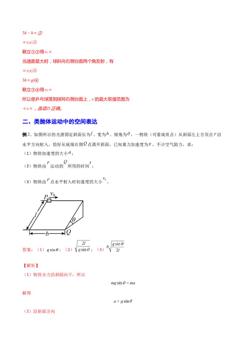 秘籍06空间表达能力的培养-备战2023年高考物理抢分秘籍（新高考专用）（解析版）_4.2025物理总复习_2023年新高复习资料_备战2023年高考物理抢分秘籍（新高考专用）