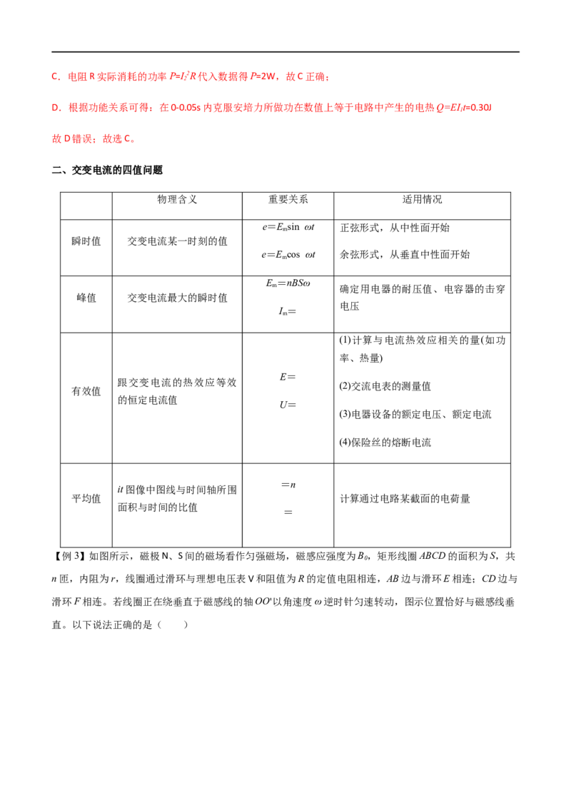 专题66交变电流的产生和描述（解析版）_4.2025物理总复习_2023年新高复习资料_一轮复习_2023届高三物理一轮复习多维度导学与分层专练