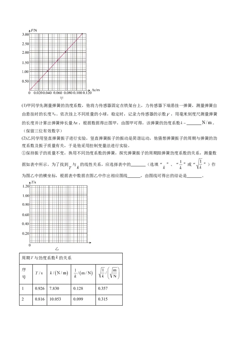 测试8（解析版）_4.2025物理总复习_2025年新高考资料_一轮复习_2025年高考物理一轮复习讲练测（新教材新高考）