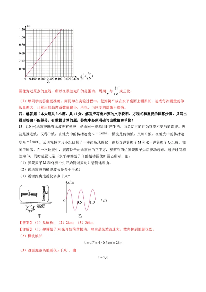 测试8（解析版）_4.2025物理总复习_2025年新高考资料_一轮复习_2025年高考物理一轮复习讲练测（新教材新高考）