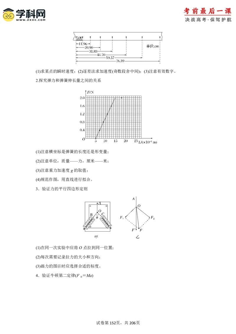 物理-2024年高考考前最后一课_4.2025物理总复习_2024年新高考资料_5.2024三轮冲刺_物理（含PDF，可直接打印）-2024年高考考前最后一课