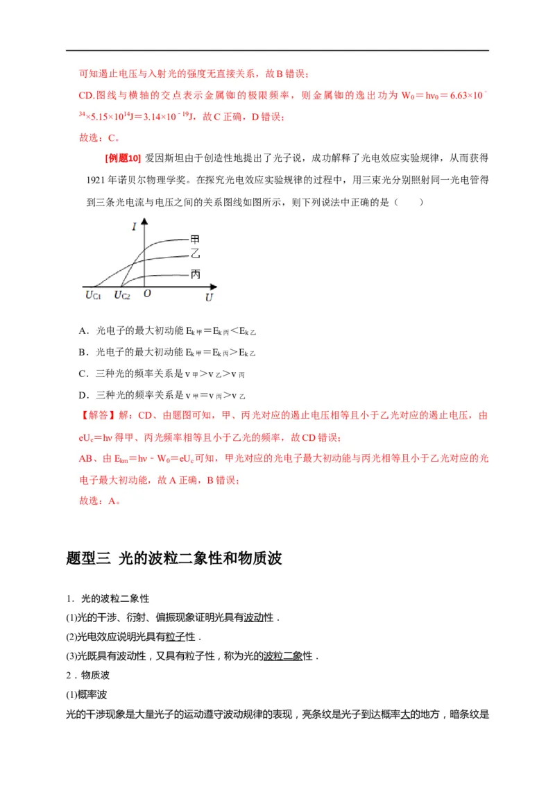 专题28近代物理（解析版）_4.2025物理总复习_赠品通用版（老高考）复习资料_专项复习_2023年高考冲刺物理热点知识讲练与题型归纳（全国通用）