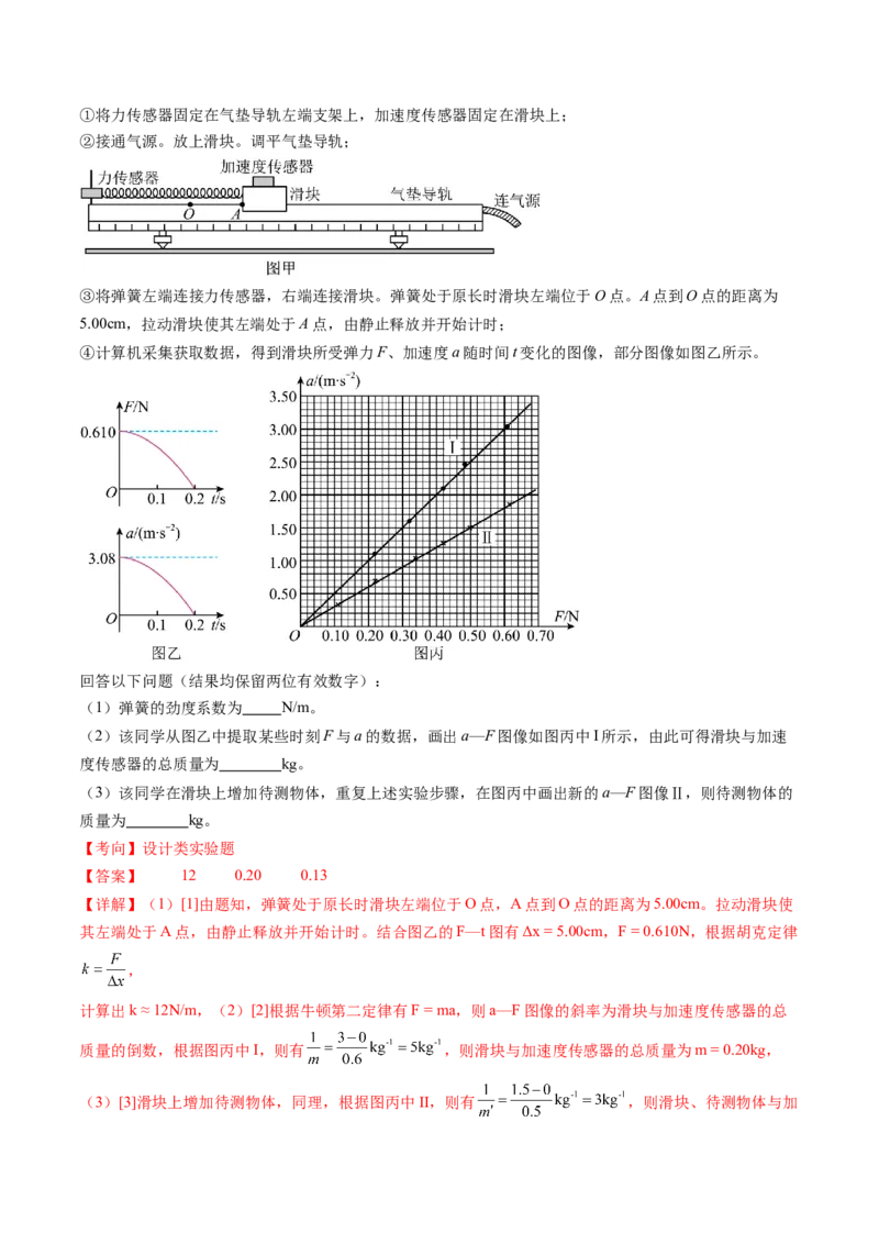 专题23实验题的解题技巧（讲义）（解析版）_4.2025物理总复习_2024年新高考资料_2.2024二轮复习_2024年高考物理二轮复习讲练测（新教材新高考）