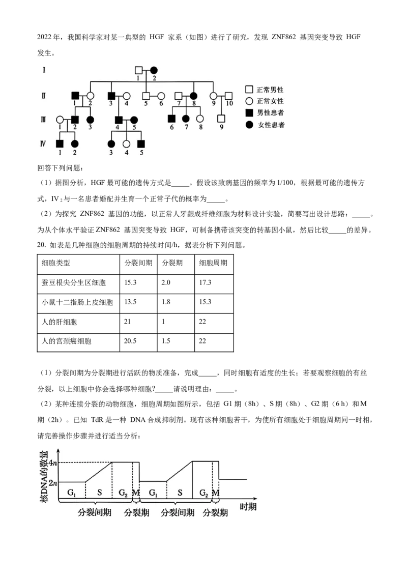 安徽省合肥市一六八中学2024-2025学年高三上学期10月月考试题生物Word版含解析_A1502026各地模拟卷（超值！）_10月_241022安徽省合肥市一六八中学2024-2025学年高三上学期10月月考