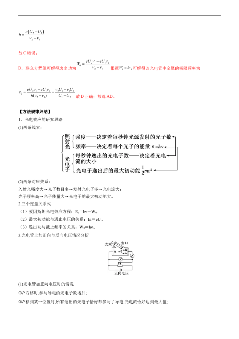 专题14近代物理初步（精讲）_4.2025物理总复习_赠品通用版（老高考）复习资料_二轮复习_2023年高考物理二轮复习讲练测（全国通用）
