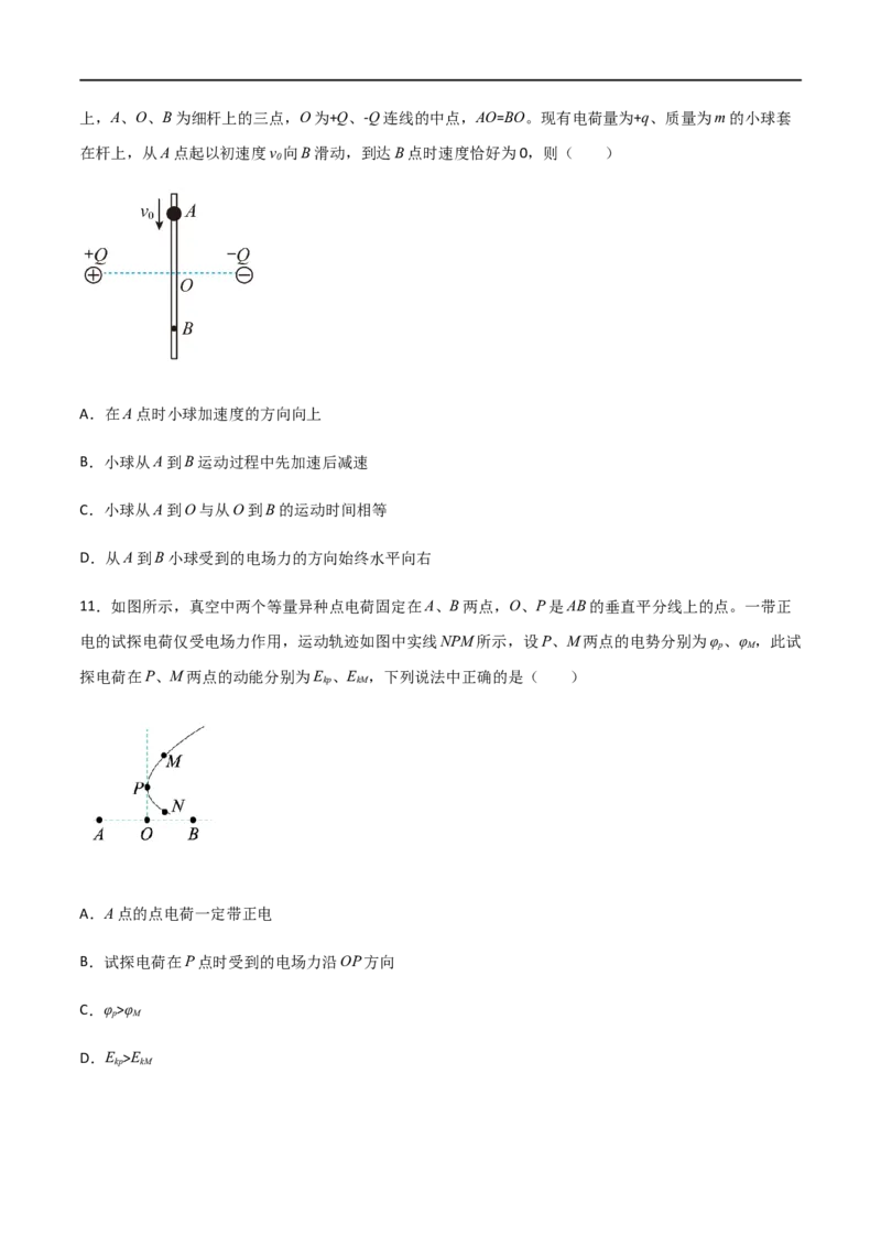 专题43库仑定律、电场强度和电场线（原卷版）_4.2025物理总复习_2023年新高复习资料_一轮复习_2023届高三物理一轮复习多维度导学与分层专练