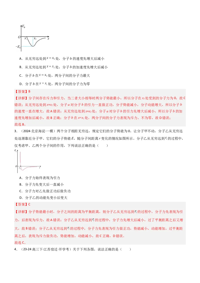 压轴题10热学（解析版）_4.2025物理总复习_2024年新高考资料_5.2024三轮冲刺_2024年高考物理压轴题专项训练（新高考通用）_压轴题10热学-2024年高考物理压轴题专项训练（新高考通用）