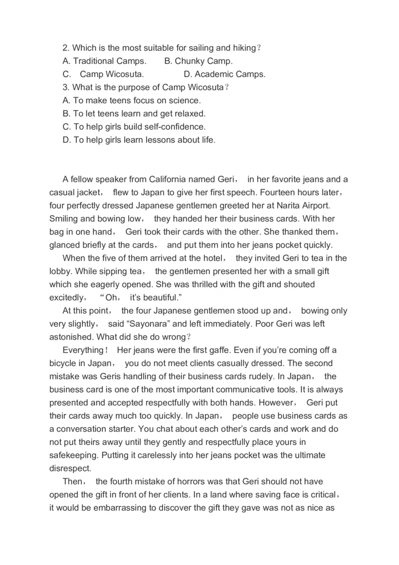 2023届高考英语备考二轮复习阅读理解完形填空书面表达分类综合训练（含答案）(1)_3.2025英语总复习_赠品通用版（老高考）复习资料_二轮复习