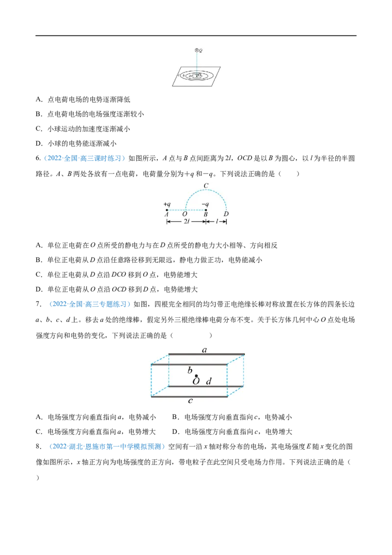 专题18静电场中力的性质&mdash;&mdash;全攻略备战2023年高考物理一轮重难点复习（原卷版）_4.2025物理总复习_2023年新高复习资料_一轮复习_全攻略备战2023年高考物理一轮重难点复习