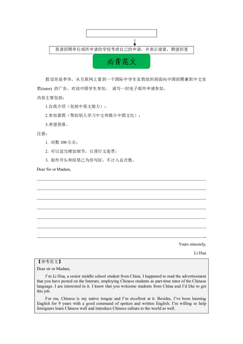 03+申请信(句式+模板+精练)-2024年高考英语一轮复习应用文写作必备微技能+_3.2025英语总复习_2024年新高考资料_1.2024一轮复习_2024年高考英语一轮复习应用文写作必备微技能(句式+模板+PPT)