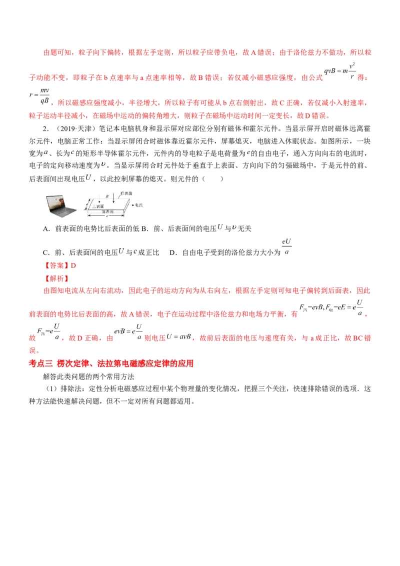 押江苏卷11题磁场、电磁感应（解析版）_4.2025物理总复习_2024年新高考资料_5.2024三轮冲刺_备战2024年高考物理临考题号押题（江苏卷）322751514