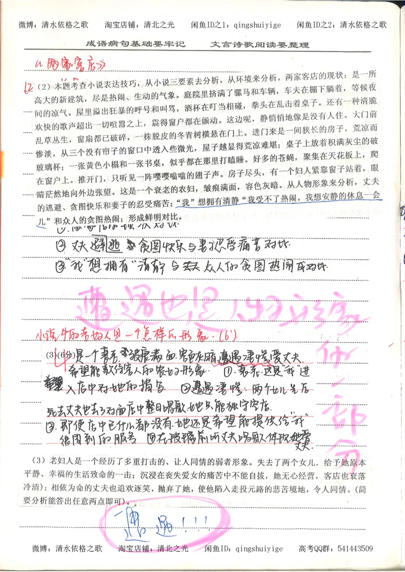 6.衡水中学高考积累与改错_高三语文（第2本）_210页_高中衡水学霸笔记_高中全部赠品_错题集高中九科_语文积累与改错