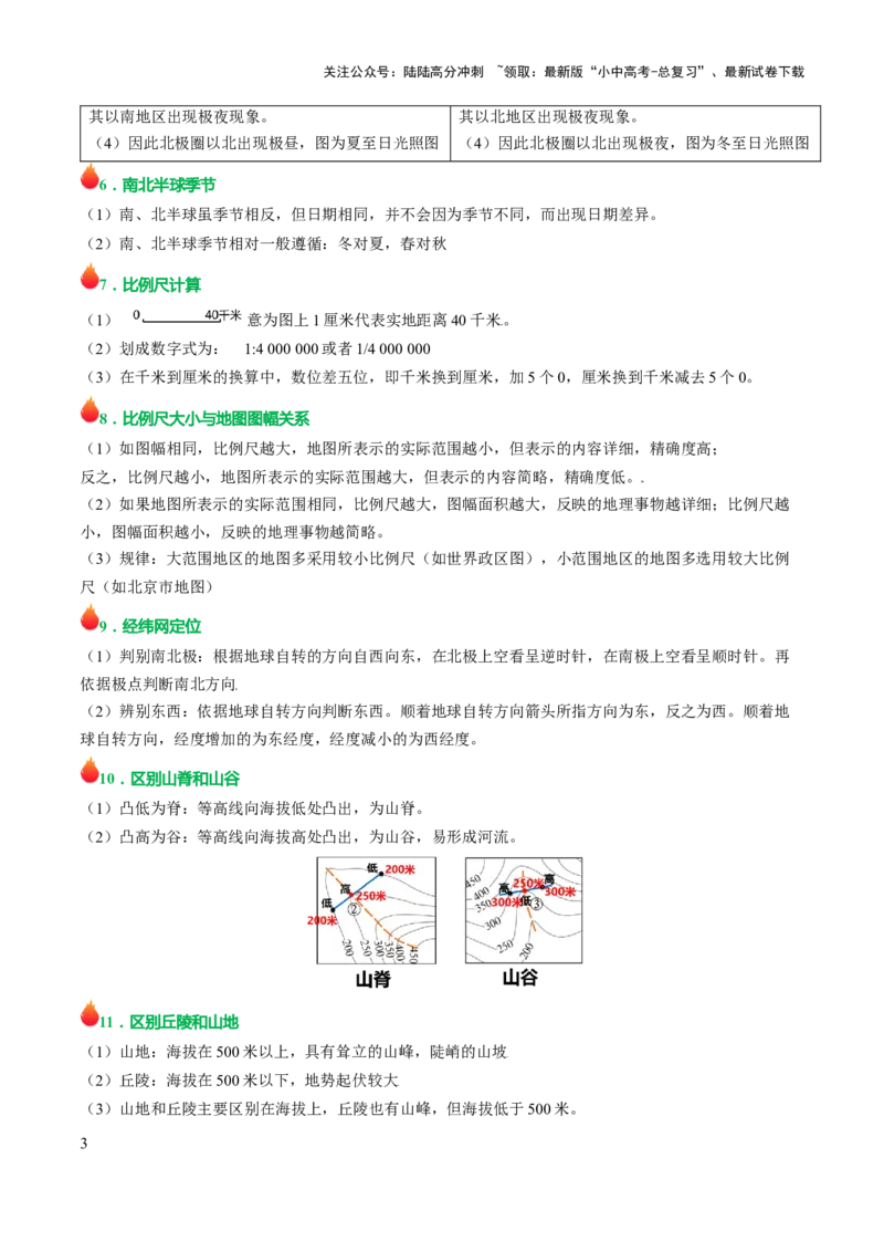 初中地理易混易错+易错字归纳-2025年中考地理知识点梳理_02中考总复习（2026版更新中）_09-地理-中考总复习_2025中考地理复习资料_2025年中考地理知识点_易错题+答题模板