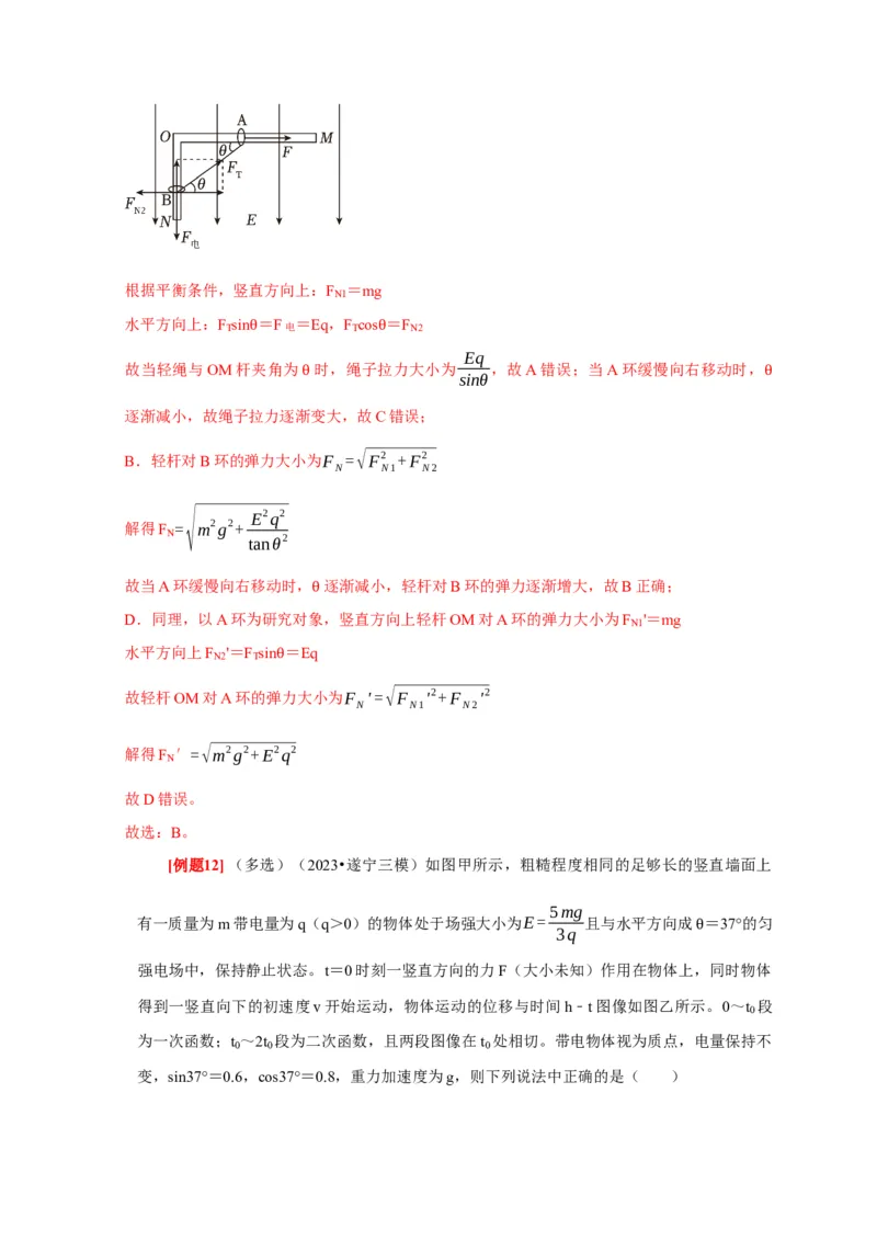 第16讲　库仑定律电场力的性质（解析版）_4.2025物理总复习_2025年新高考资料_一轮复习_2025届高考物理一轮复习考点精讲精练（全国通用）（完结）