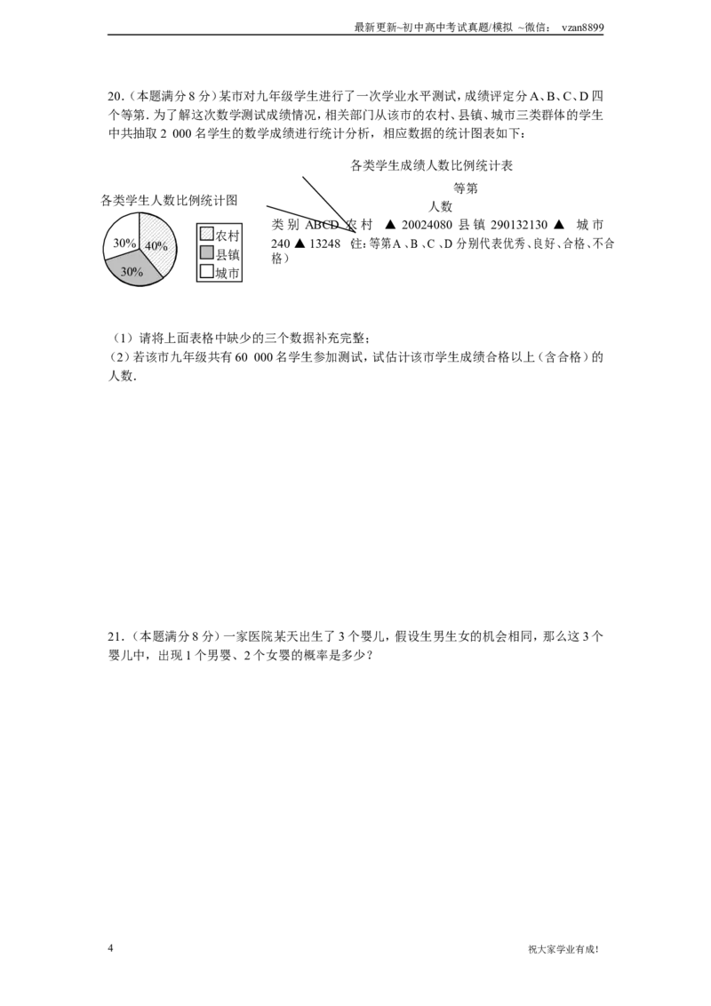 2009年江苏省南京市中考数学试题及答案_江苏省中考_01江苏省13市中考历年真题2008-2025新_、中考全套_江苏省中考历年真题_南京中考历年真题_02南京中考数学（2008年-2024年）_真题