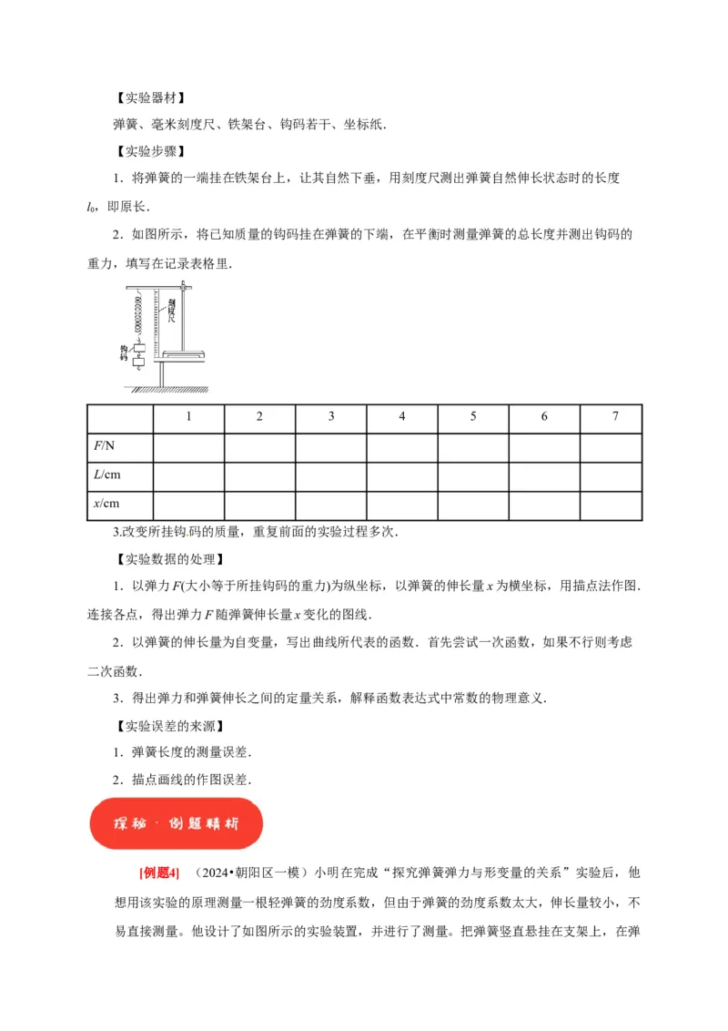 第36讲　物理实验（一）（原卷版）_4.2025物理总复习_2025年新高考资料_一轮复习_2025届高考物理一轮复习考点精讲精练（全国通用）（完结）