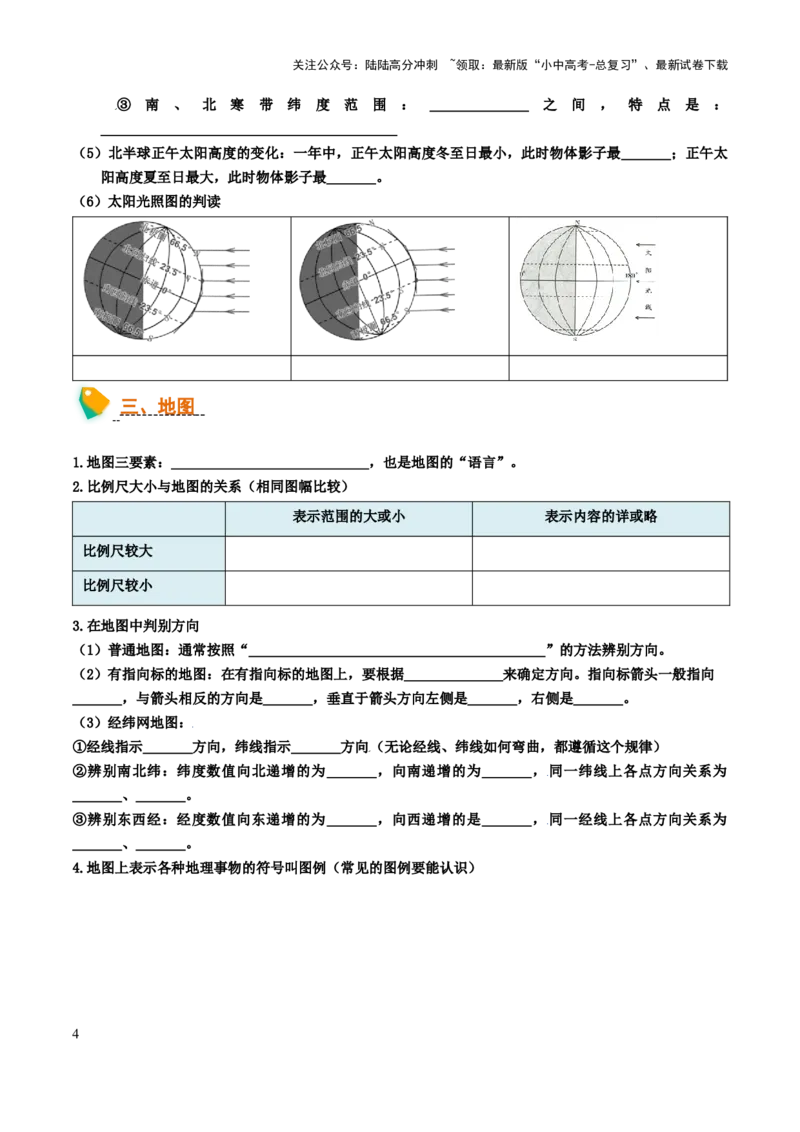 初中地理默写清单（世界地理一）-2025年中考地理知识点梳理_02中考总复习（2026版更新中）_09-地理-中考总复习_2025中考地理复习资料_2025年中考地理知识点_默写清单