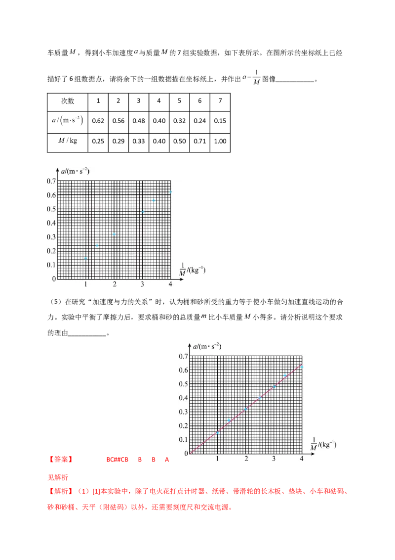 热点02控制变量法-2023年高考物理热点&middot;重点&middot;难点专练（全国通用）（解析版）_4.2025物理总复习_赠品通用版（老高考）复习资料_专项复习