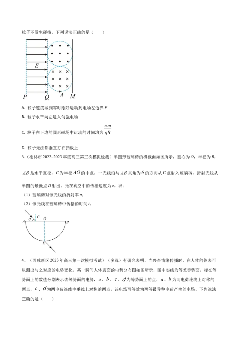 秘籍01等效、对称热点问题-备战2023年高考物理抢分秘籍（新高考专用）（原卷版）_4.2025物理总复习_2023年新高复习资料_备战2023年高考物理抢分秘籍（新高考专用）
