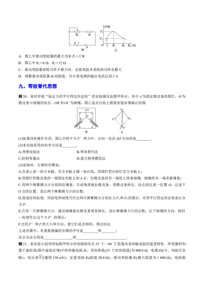 秘籍01等效、对称热点问题-备战2023年高考物理抢分秘籍（新高考专用）（原卷版）_4.2025物理总复习_2023年新高复习资料_备战2023年高考物理抢分秘籍（新高考专用）