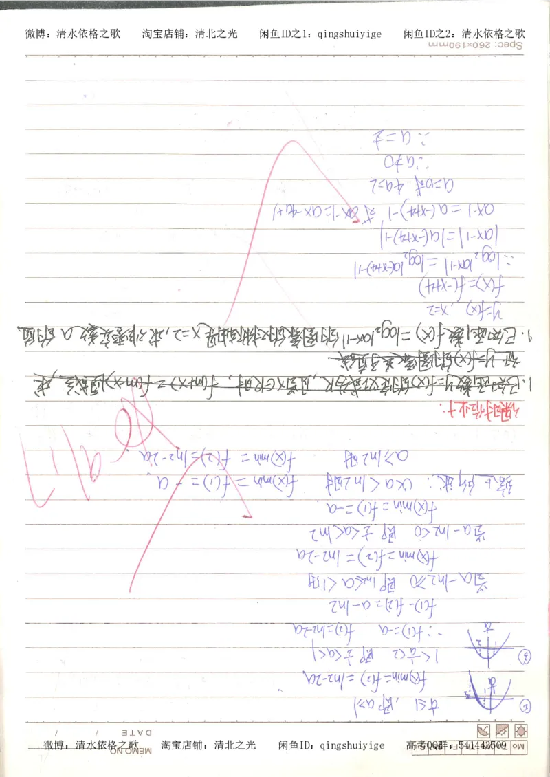 3.衡水中学高考积累与改错_高二数学（第1本）_146页_高中衡水学霸笔记_高中全部赠品_错题集高中九科_数学积累与改错