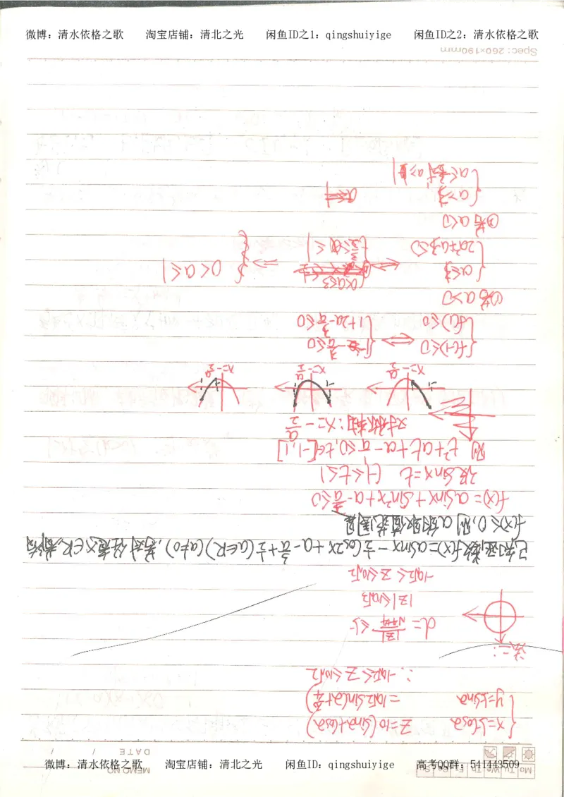 3.衡水中学高考积累与改错_高二数学（第1本）_146页_高中衡水学霸笔记_高中全部赠品_错题集高中九科_数学积累与改错