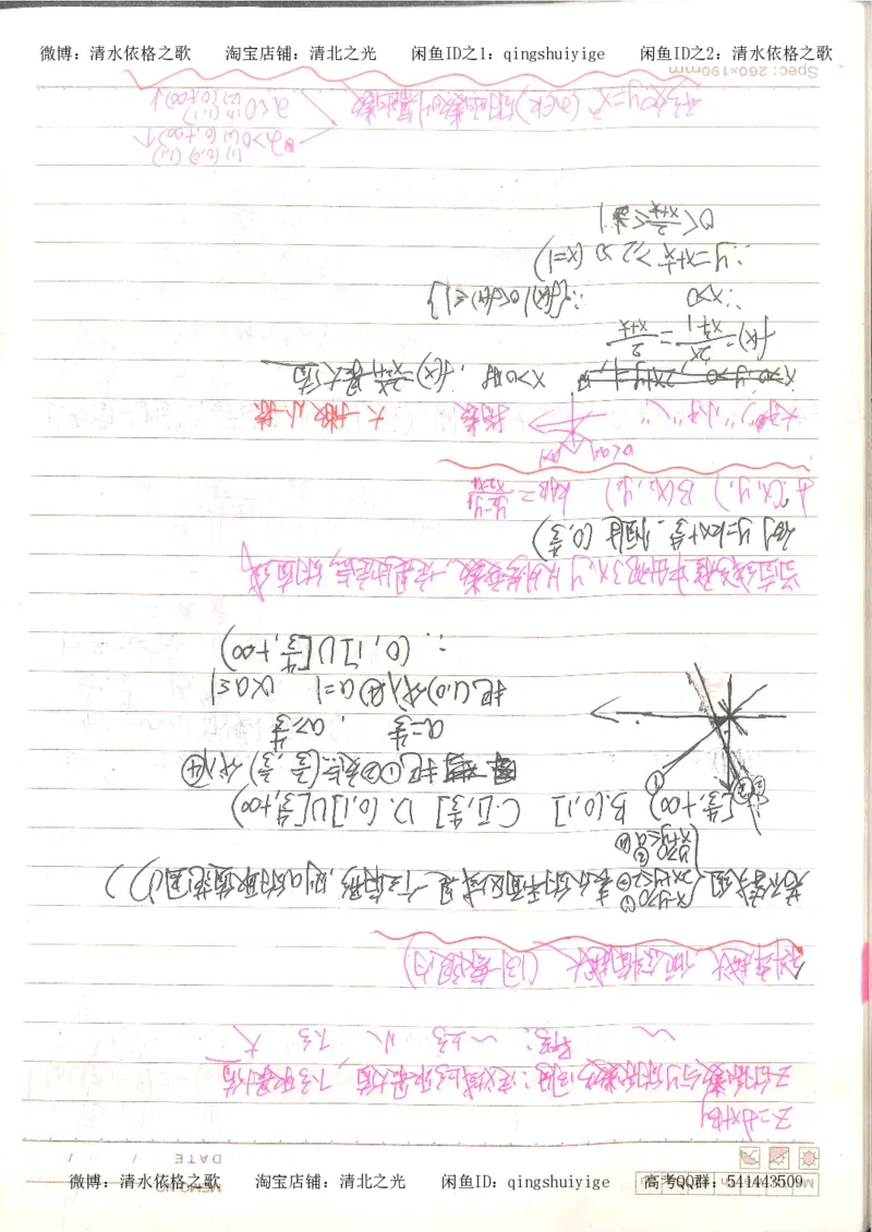 3.衡水中学高考积累与改错_高二数学（第1本）_146页_高中衡水学霸笔记_高中全部赠品_错题集高中九科_数学积累与改错