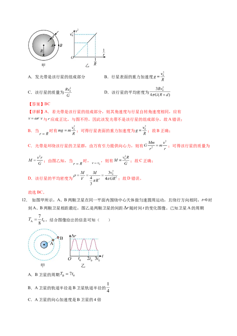 押第8题：万有引力与宇宙航行-备战2024年高考物理临考题号押题（辽宁、黑龙江、吉林专用）（解析版）_4.2025物理总复习_2024年新高考资料_5.2024三轮冲刺