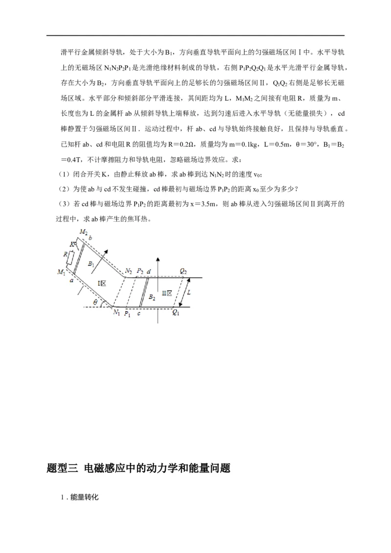 专题25电磁感应的综合问题（原卷版）_4.2025物理总复习_赠品通用版（老高考）复习资料_专项复习_2023年高考冲刺物理热点知识讲练与题型归纳（全国通用）