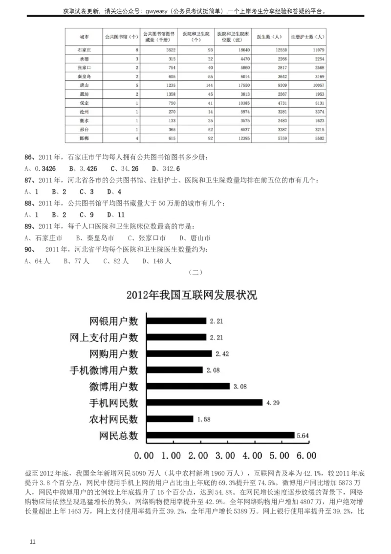 2013年河北公务员考试《行测》卷_34省+国考真题_此文件夹为word版,不推荐使用_此word版为,不推荐使用_此word版为,不推荐使用_此word版为,不推荐使用