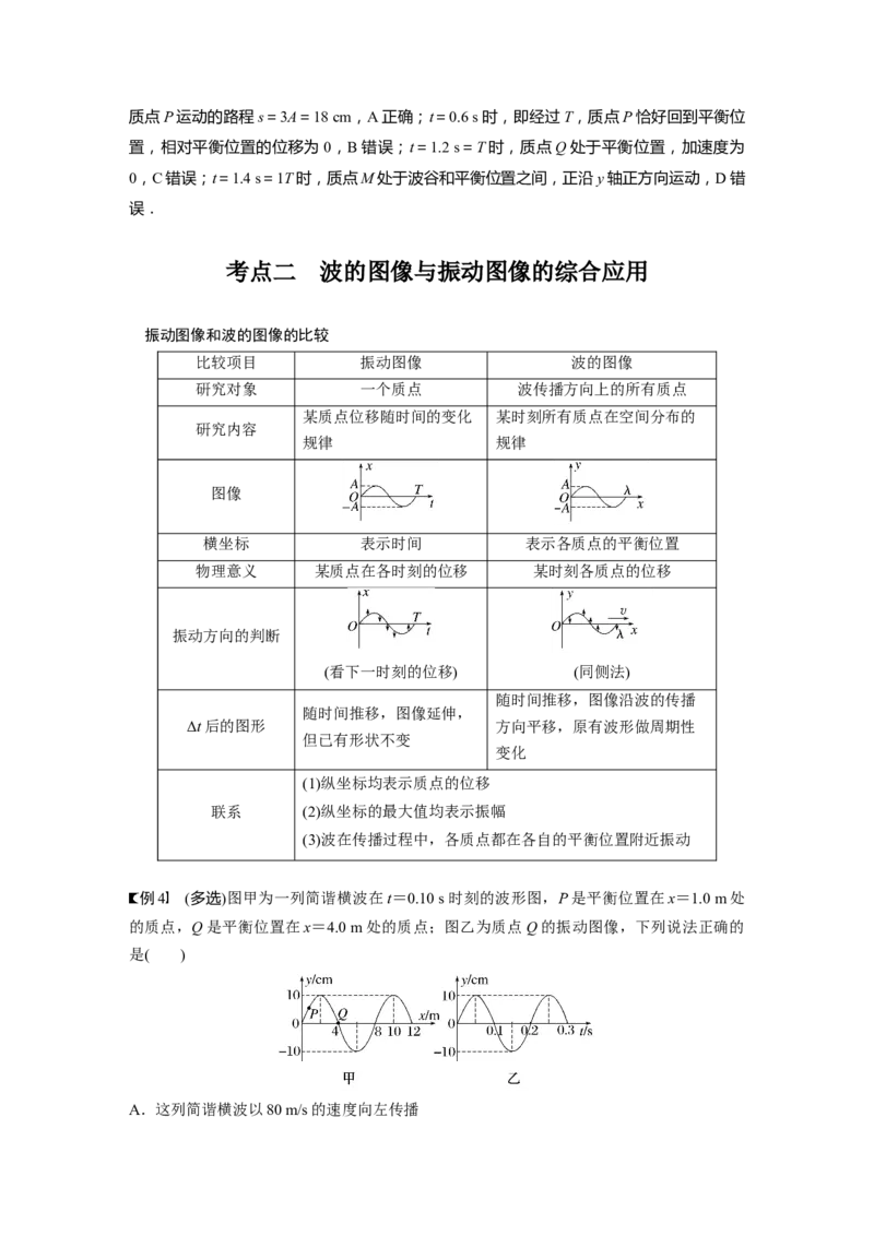 第13章第2讲　机械波2023年高考物理一轮复习(新高考新教材)_4.2025物理总复习_2023年新高复习资料_一轮复习_2023年新高考大一轮复习讲义_2023年高考物理一轮复习讲义（新高考新教材）