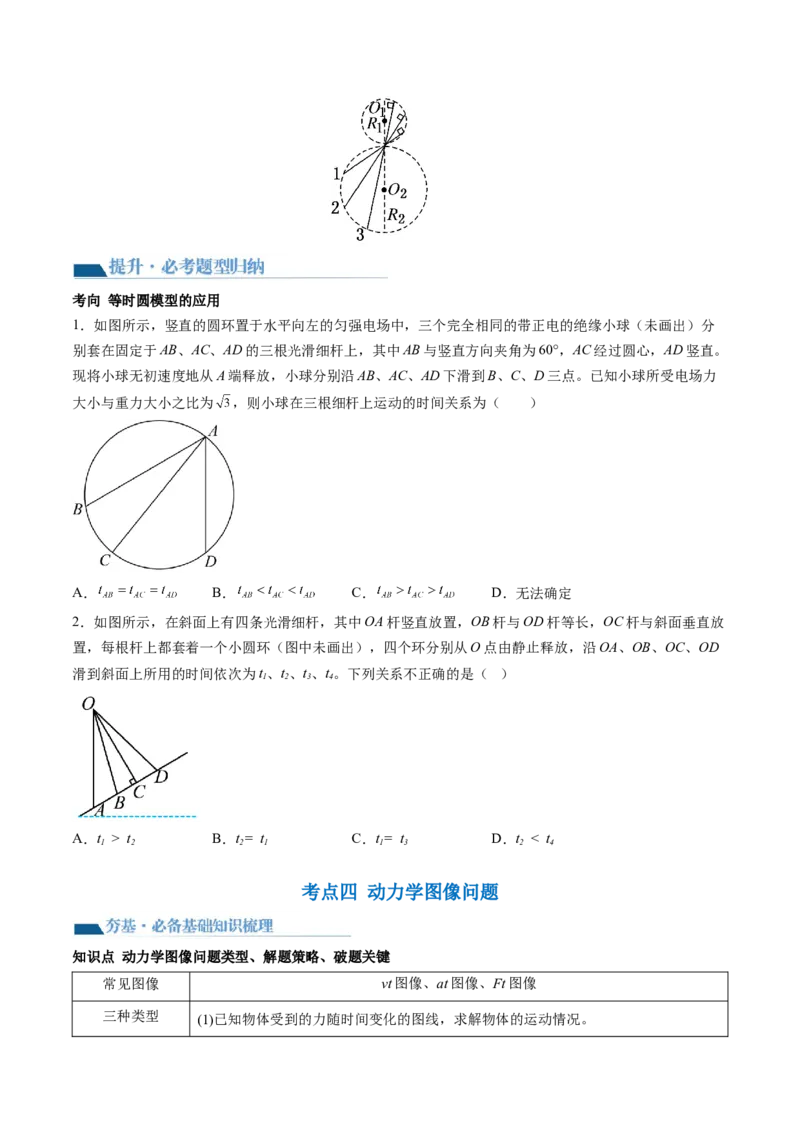 第13讲牛顿第二定律的基本应用（讲义）（原卷版）_4.2025物理总复习_2024年新高考资料_1.2024一轮复习_2024年高考物理一轮复习讲练测（新教材新高考）