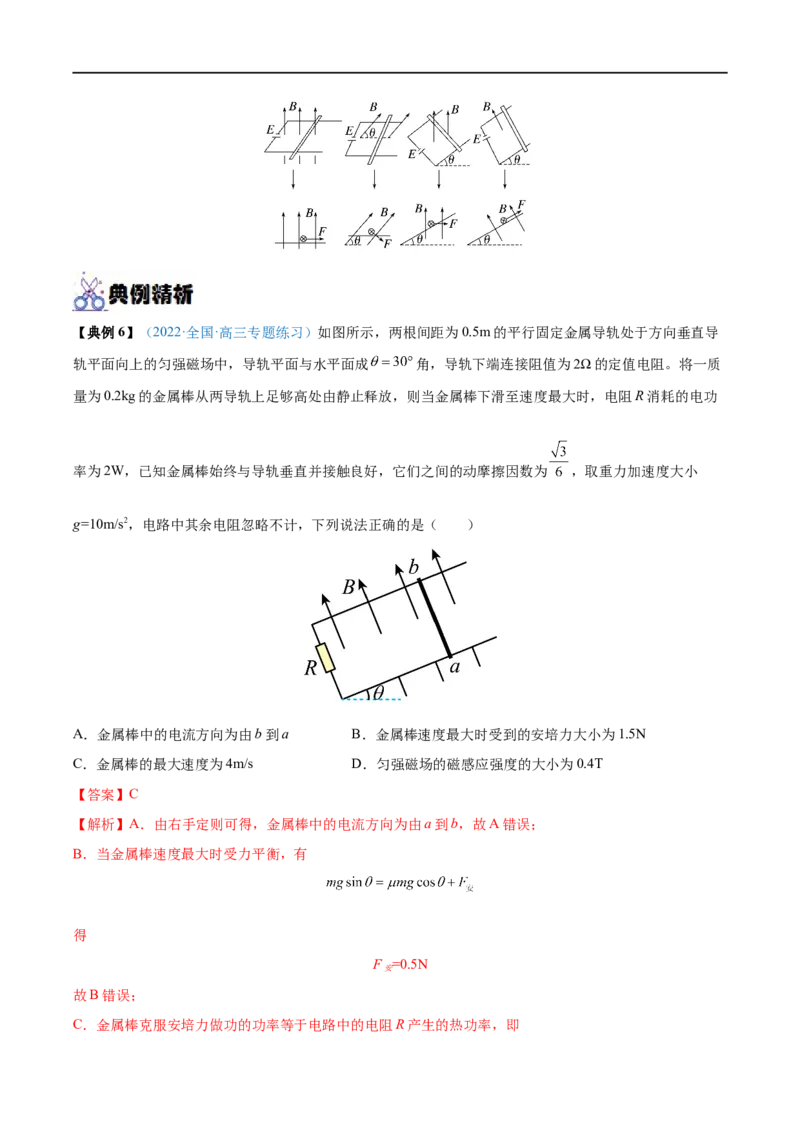 专题23磁场及其对电流的作用&mdash;&mdash;全攻略备战2023年高考物理一轮重难点复习（解析版）_4.2025物理总复习_2023年新高复习资料_一轮复习_全攻略备战2023年高考物理一轮重难点复习