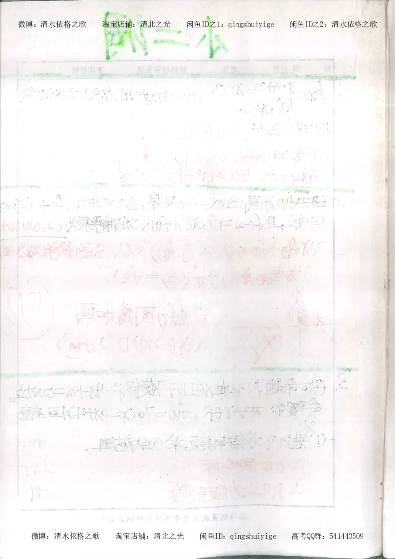 6.衡水中学高考积累与改错_高三数学（第2本）_166页_高中衡水学霸笔记_高中全部赠品_错题集高中九科_数学积累与改错