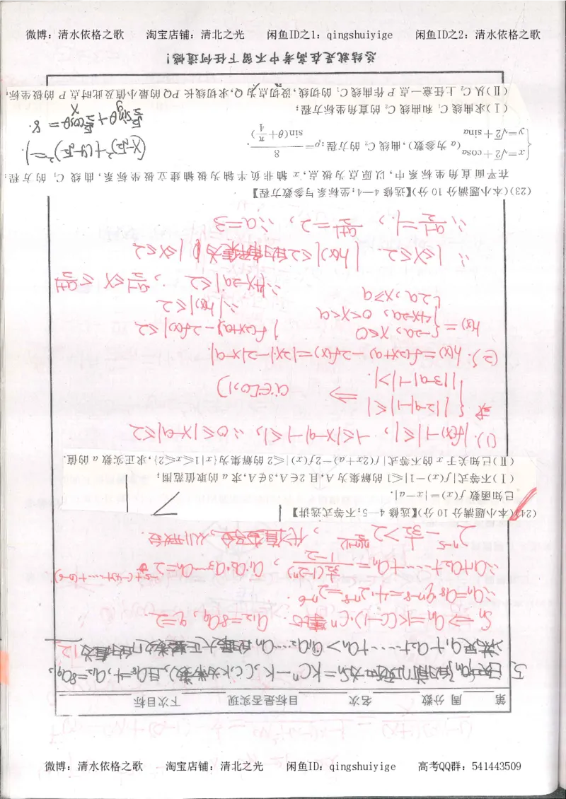6.衡水中学高考积累与改错_高三数学（第2本）_166页_高中衡水学霸笔记_高中全部赠品_错题集高中九科_数学积累与改错